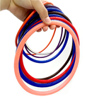 Uitstekende weerbestendigheid Verschillende kleuren Elastische Flexible 50 Shore A Silicone rubber seal ringen
