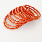 Oranje veelzijdige rubber O-ringen voor chemisch bestand gebruik