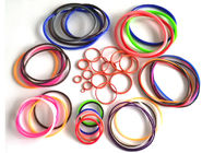 Van de het siliconeo-ring van AS568 epdm de de ringsgrootte en de O-ringsdwarsdoorsnede pasten kleine en grote rubberring aan