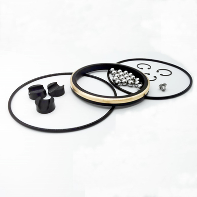 105pcs staal ballen draaiende gewrichtsreparatie kits 4 inch 15k tsi kit met bal plug messing ring