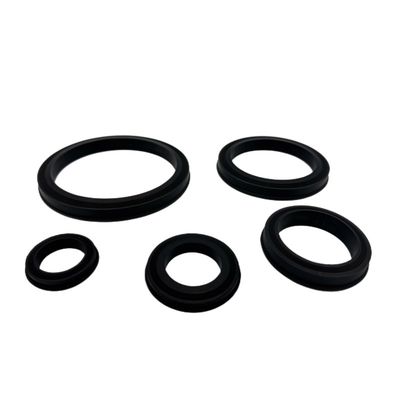 Buna FKM HNBR Messing of roestvrij staal back-ups Ringen 1502 Weco Hammerless Union Seals