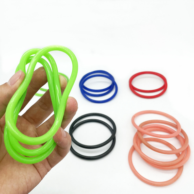 Flexible rubber seals Rood gekleurde siliconen rubber gasket maken machine