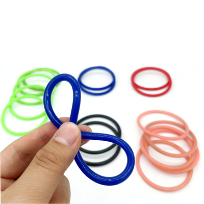 Fabrieksverkoop Op maat gemaakte gekleurde ringvormige platte vierkantsectie O-ring rubberen zegel