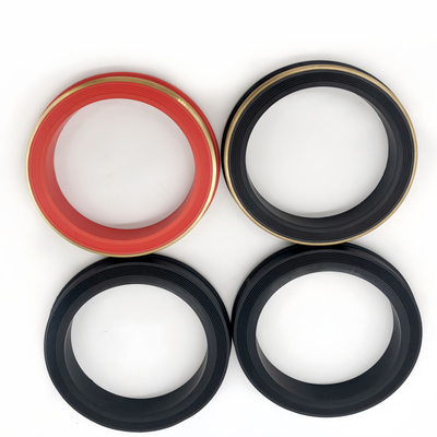 Materiaal op maat Hoogdruk HNBR Nitrile FKM PTFE Afdichtingsringen Met Messing