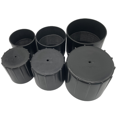 2-7/8" 3 1/8" HDPE PP Plastic Pipe Thread Protectors voor de olieboorindustrie