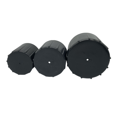 2 3/8" 2 7/8" 3 1/2" EUE Buizen Plastic Thread Protectors Zwart
