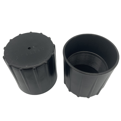 2 3/8" 2 7/8" 3 1/2" EUE Buizen Plastic Thread Protectors Zwart