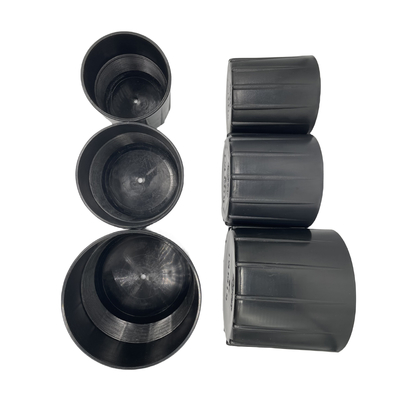 2 3/8" 2 7/8" 3 1/2" EUE Buizen Plastic Thread Protectors Zwart
