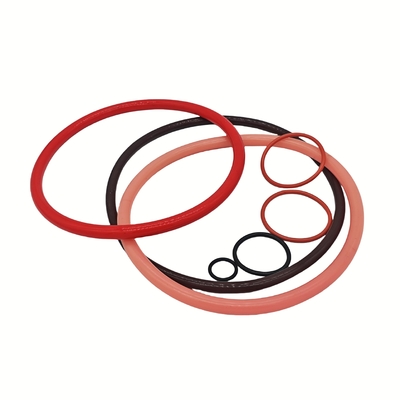Verwerkingsservice Silicone rubber O-ringen met aangepast logo voor de gezondheidszorg
