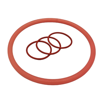 Verwerkingsservice Silicone rubber O-ringen met aangepast logo voor de gezondheidszorg
