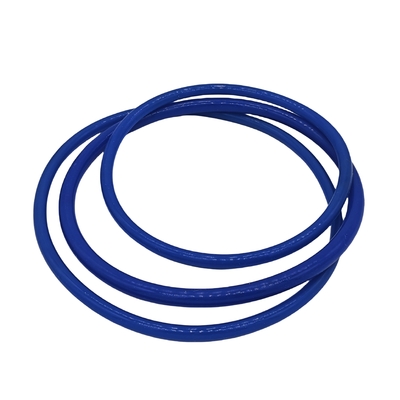 Kwaliteitscertificering Oranje Blauw Zwart Kleurrijk Silicone Rubber O Ring Met Hoogwarmtebestand