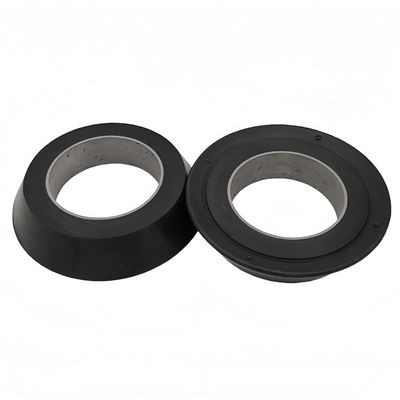 Oliebestendige NBR FKM Rubber Swab Cup met 10.000 psi druk en aangepaste maten voor het schoonmaken van olieputten