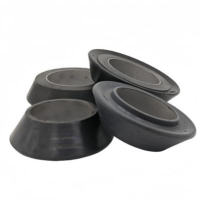 Ondergat rubberen tamponbeker gereedschappen 7 inch v-type
