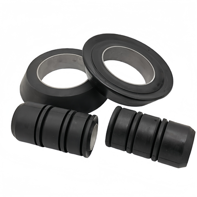 Zware 7 inch rubber olieveld zwabbekers met ijzeren kern voor de olieboorindustrie