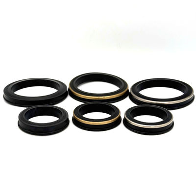 Hoogdruk 15.000 PSI Hammer Union Lip Seal met NBR van olieveldkwaliteit en zelf-aangedreven ontwerp
