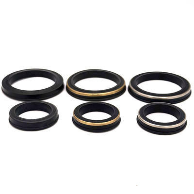 Hoogdruk 15.000 PSI Hammer Union Lip Seal met NBR van olieveldkwaliteit en zelf-aangedreven ontwerp