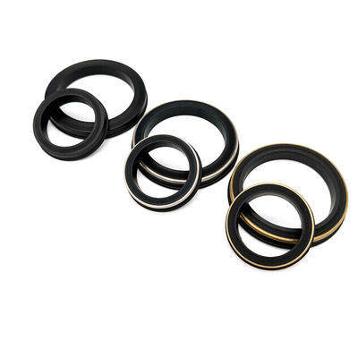 Hoogdruk 15.000 PSI Hammer Union Lip Seal met NBR van olieveldkwaliteit en zelf-aangedreven ontwerp