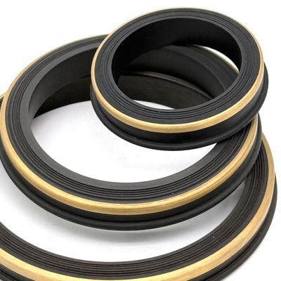 Nitril (NBR) Hammer Union Seal met koper back-up ring voor 10.000 PSI tot 15.000 PSI hoge druk toepassingen