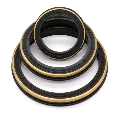 Nitril (NBR) Hammer Union Seal met koper back-up ring voor 10.000 PSI tot 15.000 PSI hoge druk toepassingen