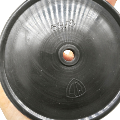 Hoogwaardig 68/8 model nbr of fkm rubberen membraan voor waterpompmachine