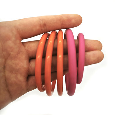 NBR rubberen O-ringen met 40~90 Shore A hardheid AS568 Standaard en aanpasbare maten voor de olie- en gasindustrie