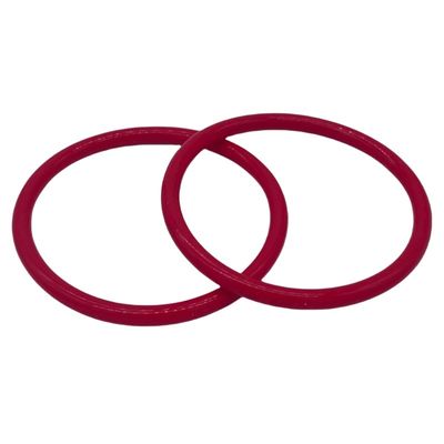 Aanpasbare hoogtemperatuurbestand Flexible siliconen rubber O-ring voor verschillende toepassingen