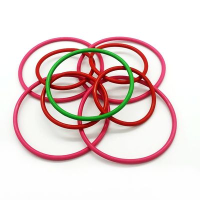 Custom Size PTFE NBR FKM EPDM Rubber O-Ring Seal met aangepaste kleur voor verschillende toepassingen