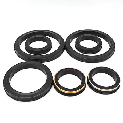 Standaard Fig 602, 1002, 1502 Hammer Union Lip Seals met NBR HNBR FKM PTFE-materialen voor 6000-15000 PSI-toepassingen