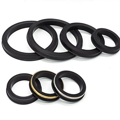 Standaard Fig 602, 1002, 1502 Hammer Union Lip Seals met NBR HNBR FKM PTFE-materialen voor 6000-15000 PSI-toepassingen