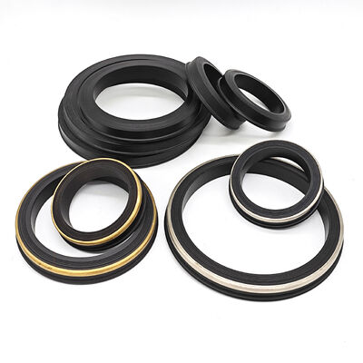 Standaard Fig 602, 1002, 1502 Hammer Union Lip Seals met NBR HNBR FKM PTFE-materialen voor 6000-15000 PSI-toepassingen