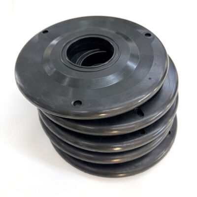 Heavy Duty 9" Chemisch Bestendige NBR Washer Pijp Wisser voor Downhole Gereedschapsbescherming