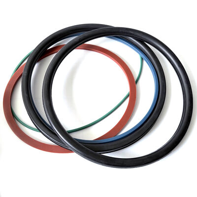 Op maat gemaakte elastomeerdichtingsonderdelen met 50-90 Shore A hardheid in NBR EPDM FKM HNBR voor OEM/ODM-toepassingen