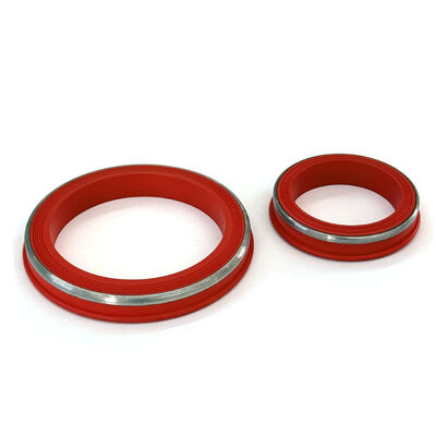 Temperatuurbestendig FKM Lip Style Hammer Union Seals met SS Ring Ontworpen voor H2S & CO2 Omgevingen