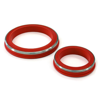 Temperatuurbestendig FKM Lip Style Hammer Union Seals met SS Ring Ontworpen voor H2S & CO2 Omgevingen