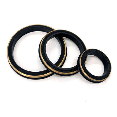 Premium NBR Hammer Union Seals met Messing Anti-Extrusion Ring. Figuur 602, 1002, 1502 Hoogdruk Lip Seals. Nitrile Oilfield Seals voor Pipeline.