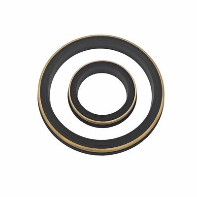Premium NBR Hammer Union Seals met Messing Anti-Extrusion Ring. Figuur 602, 1002, 1502 Hoogdruk Lip Seals. Nitrile Oilfield Seals voor Pipeline.