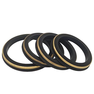 Premium NBR Hammer Union Seals met Messing Anti-Extrusion Ring. Figuur 602, 1002, 1502 Hoogdruk Lip Seals. Nitrile Oilfield Seals voor Pipeline.