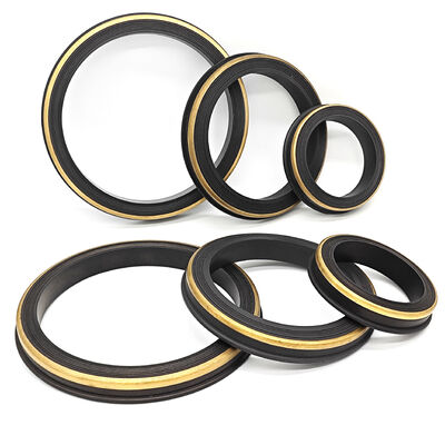 NBR 80 Shore A Hammer Union Seal met Messing Support Ring 2", 3", 4" Groottes voor Figuur 1502 Olieveldkwaliteit Hoogdrukrubberzegels voor veelvoudige systemen