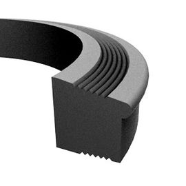 4 Inch Oil Resistance Black FIG1502 NBR Nitrile Hammer Union Seal Voor olieboorfabriek