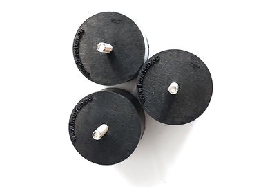 OEM past de Gevormde Rubber Cilindrische Zwarte Kleur van de RingsSchokbreker aan