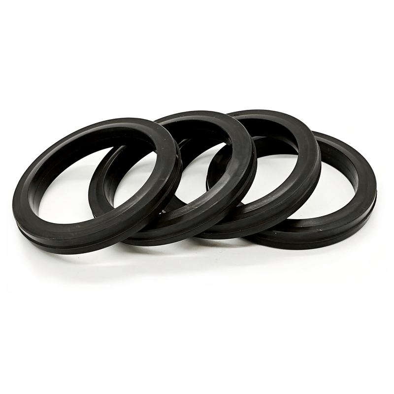 Zwarte 90 Shore A 2 inch FKM HNBR Hammer Union Seal Vee Lip Type Seal Ring