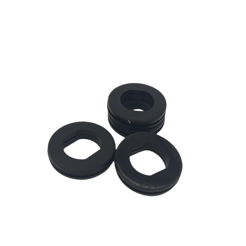 Fabrieksop maat warmtebestendige waterdichte EPDM siliconen rubber siliconen grommet voor kabel