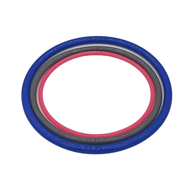 China leverancier aanbieden oranje blauw groen kleurrijke siliconen rubber o ring voor de voedselproductie
