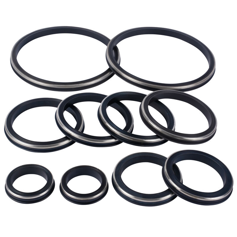 80 Shore A Nitrile HNBR PTFE FKM Rubber Hammer Union Seals voor olieveld