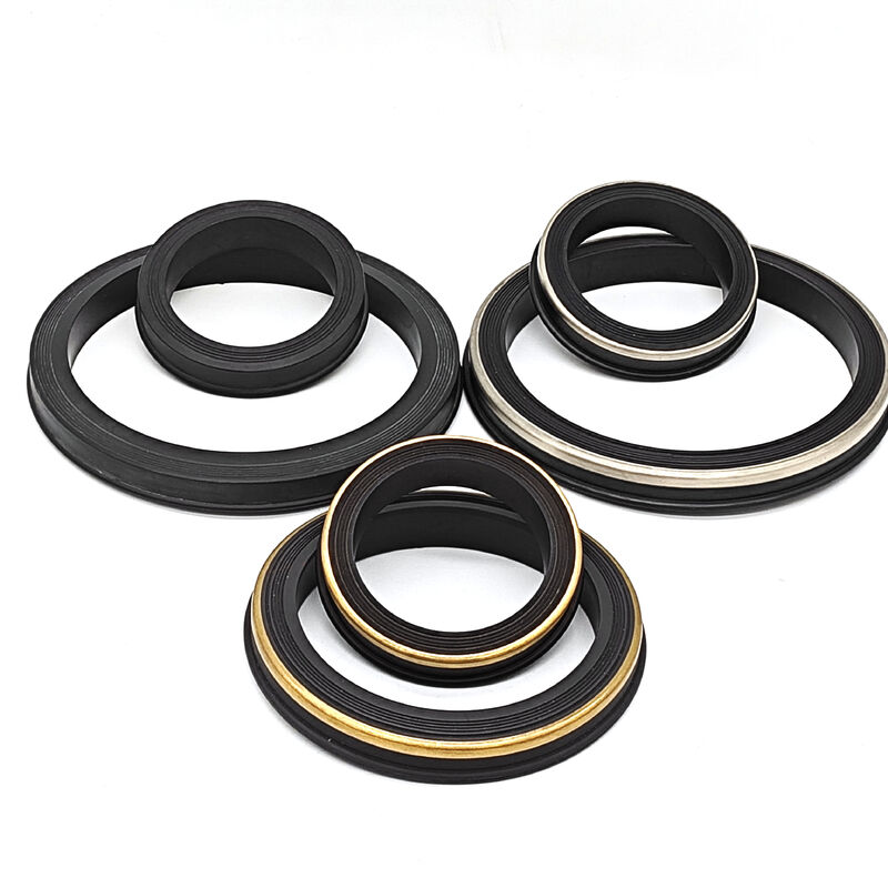Duurzame NBR HNBR FKM PTFE Hammer Union Seals voor 6000-20000 PSI pijpleidingsverbindingen Compatibel met Fig 602 1002 1502 2202