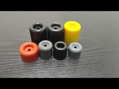 Meerkleurige ronde rubberen deurstoppers / meubelpoten Eco-vriendelijk